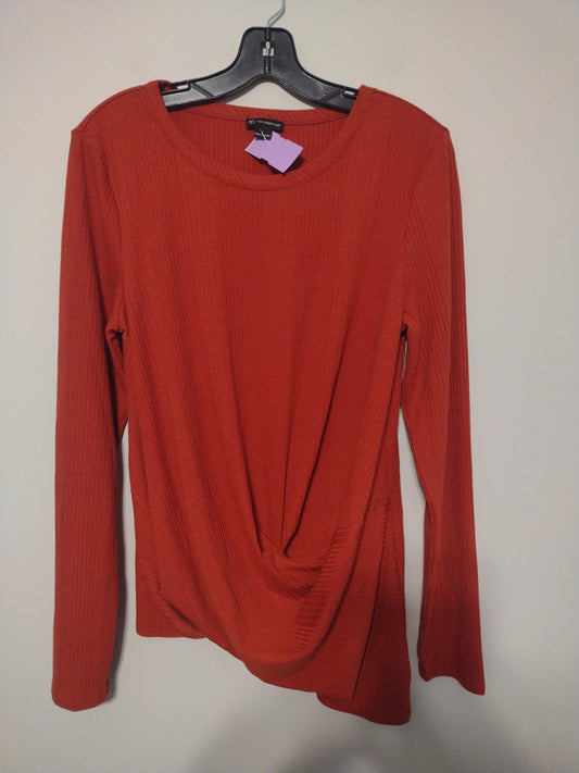 Top Long Sleeve By New Directions  Size: L