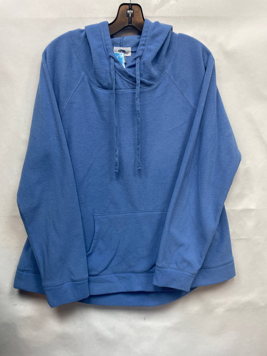 Top Long Sleeve Fleece Pullover By Old Navy  Size: L