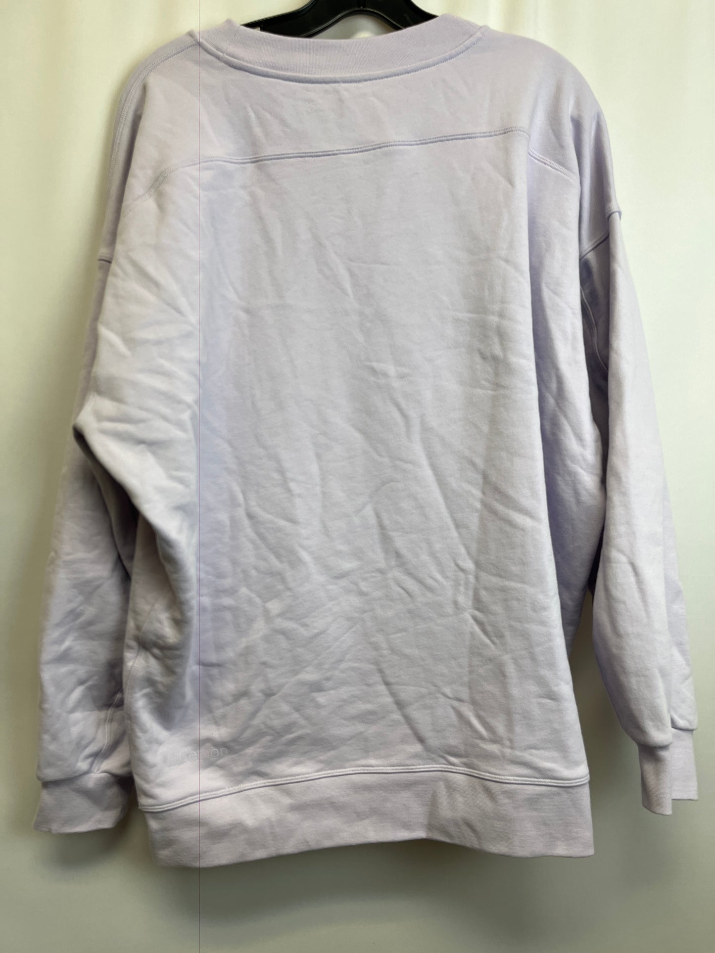 Athletic Sweatshirt Crewneck By Lululemon  Size: 10