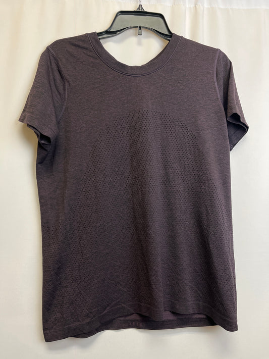 Athletic Top Short Sleeve By Lululemon  Size: M