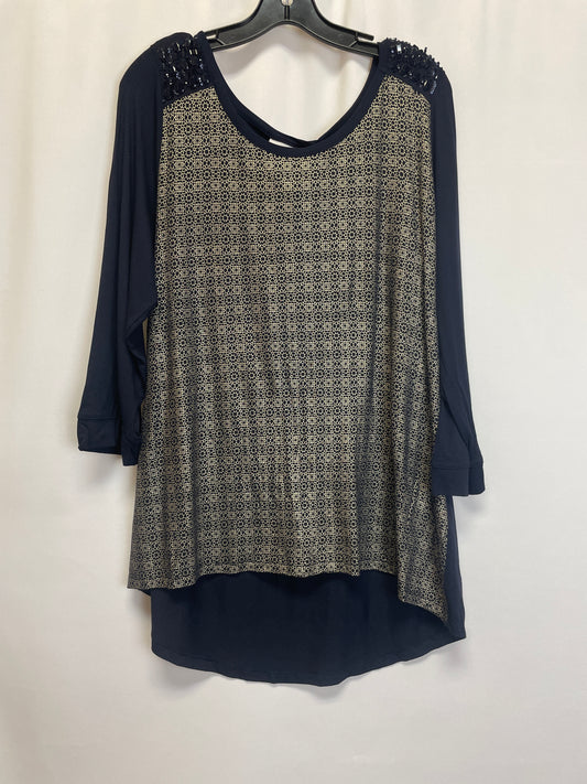 Top Long Sleeve By Chicos O  Size: Xl