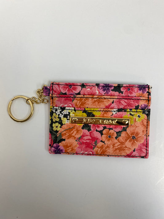 Evan Picone Vintage Change Purse Wallet With Keychain Designer Box